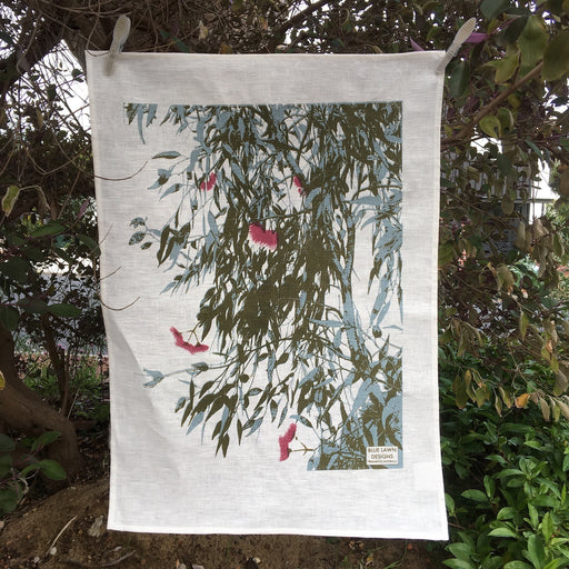 Tea towels: native plants, native birds and iconic places