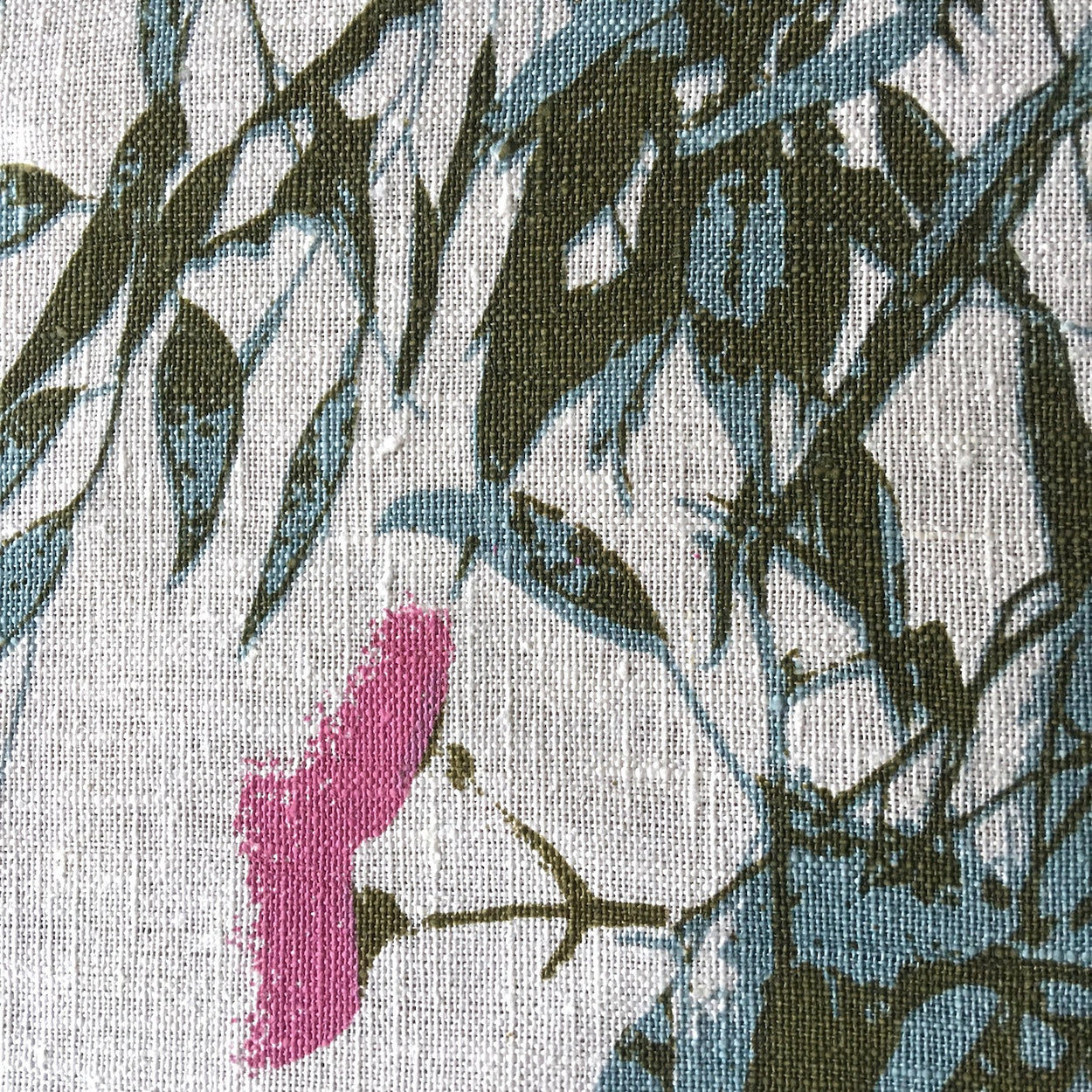 Eucalyptus caesia tea towel