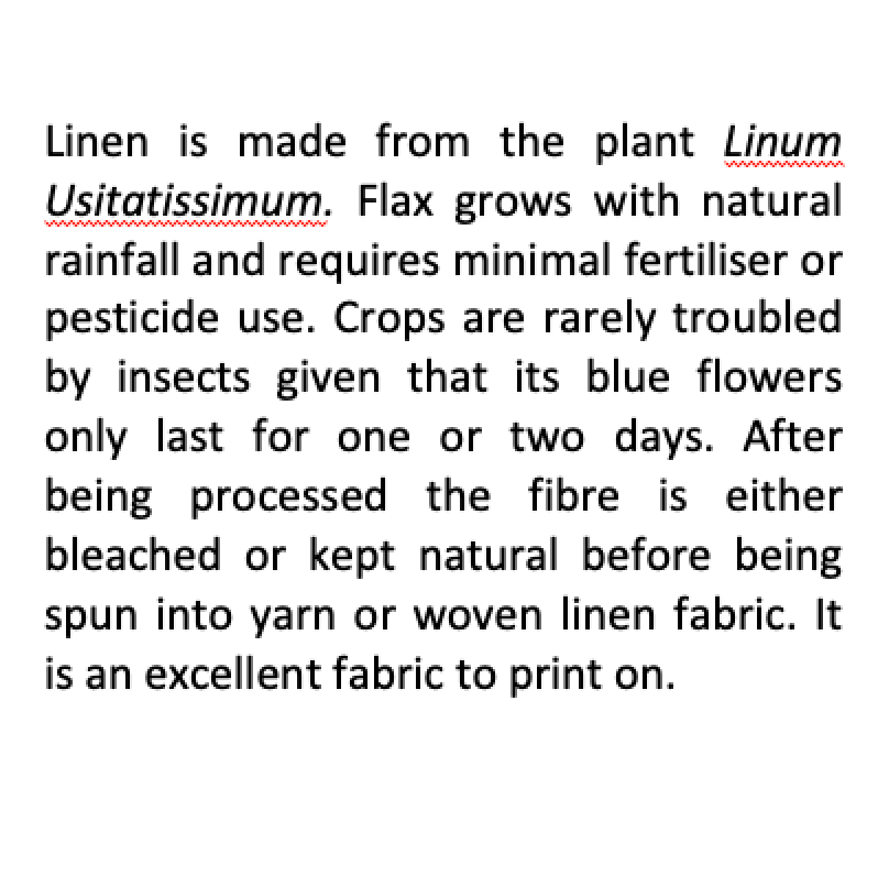 Callistemon tablecloth