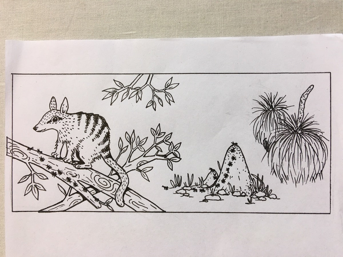 Numbat pencil case