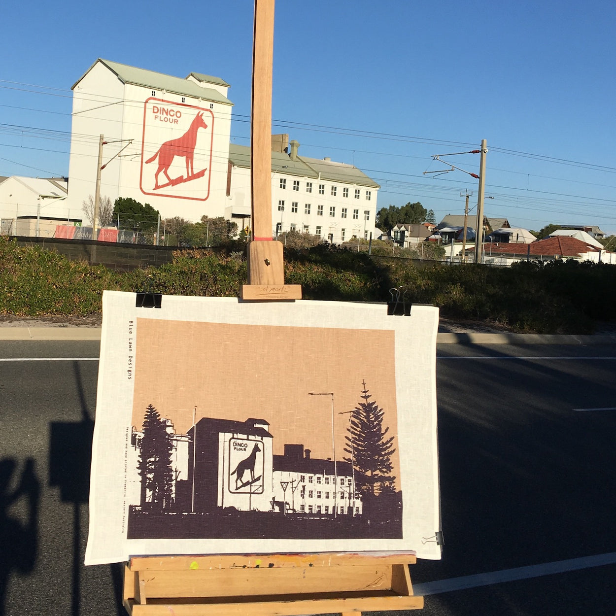 Dingo Flour Mill tea towel