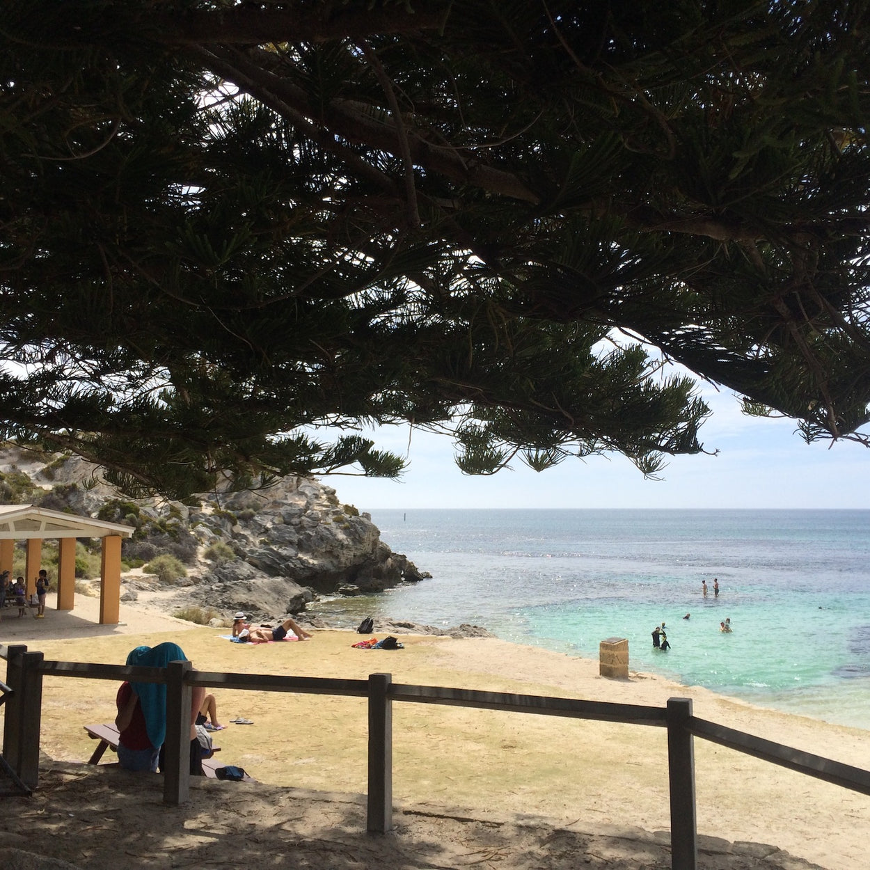 Photo of The Basin at Rottnest Island.