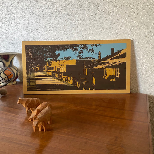 Vincent Way, Rottnest Island on plywood