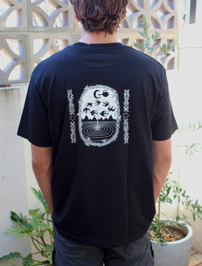 'Doves at night' Unisex shirt