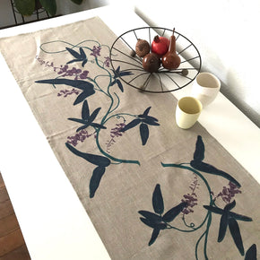 Hardenbergia table runner