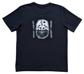 'Doves at night' Unisex shirt